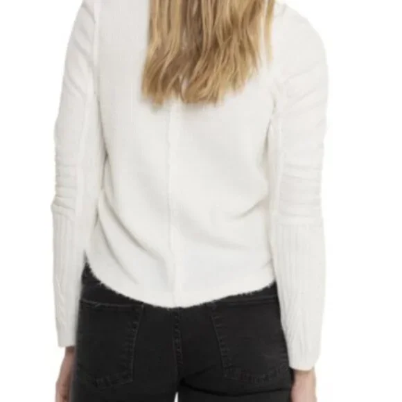 Free People WE THE FREE Swinging Cable Cuff Long Sleeve Shirt XS - Picture 9 of 10